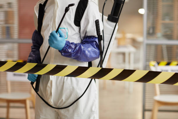 Professional Blood Cleanup technician working in Maeystown, IL